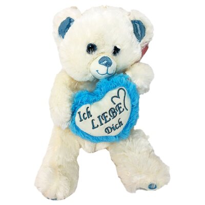 Teddybär mit Herz "Ich liebe dich" - ca. 27 cm