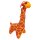 Plüsch Giraffe stehend 3fach sortiert - ca. 24 cm
