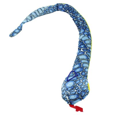 Plüsch Schlange mit gestickten Augen - ca. 70 cm