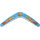 Bumerang Spielzeug Frisbee 4fach sortiert - ca. 29,5 cm