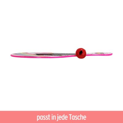 Einhorn Mini Paddelball Spiel Mitgebsel - ca. 12,5 cm