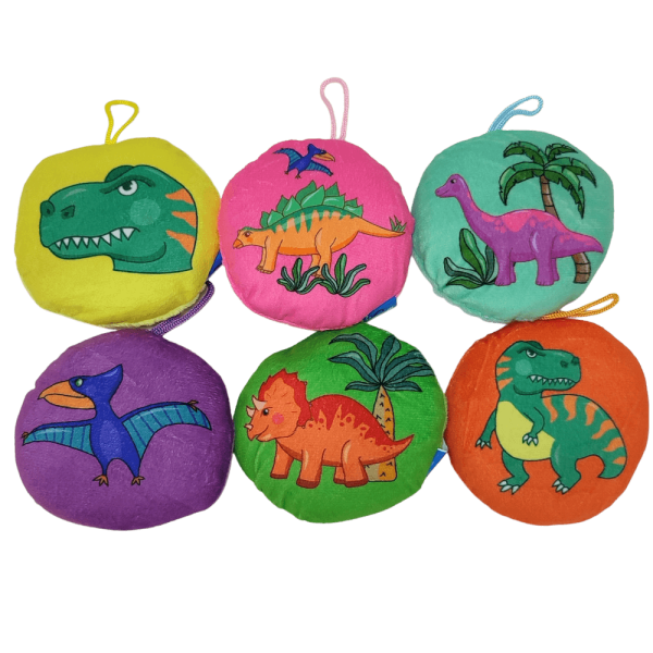 Dinosaurier Plüsch Spielzeug Kissen - ca. 10 cm