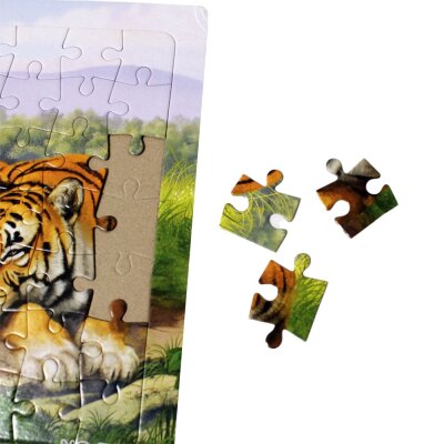 Puzzle mit Tieren - 70 Teile - verschiedene Motive