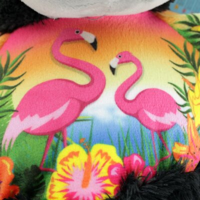 Gorilla Kuscheltier "Buddy" im Flamingo-Outfit - 32 cm