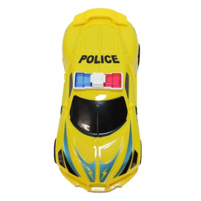Spielzeug Polizeiauto mit Rückzug - 4er Set