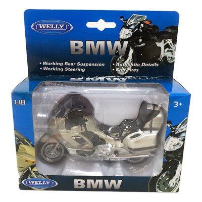 BMW Motorrad Miniatur Welly K1200LT - Maßstab 1:18 - ca. 16 cm
