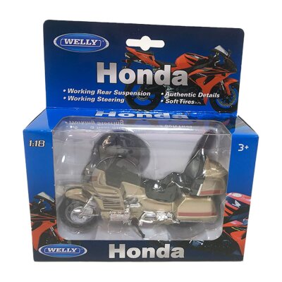 Welly Honda Gold Wing Modellmotorrad - Maßstab 1:18 - ca. 14 cm