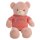 Teddy mit Pullover rosa und braun - 2fach sortiert - ca. 100 cm