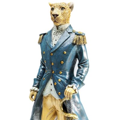 Deko Leopard Figur "Sir Leopard" - ca. 43 cm