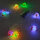 Halloween Lichterkette mit Kürbis - 8 farbwechselnde LEDs