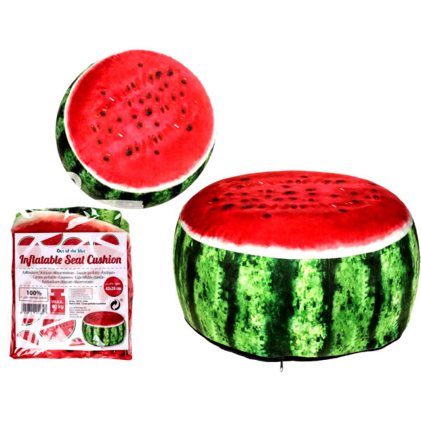 Sitzkissen Melone aufblasbar - ca. 45cm Durchmesser