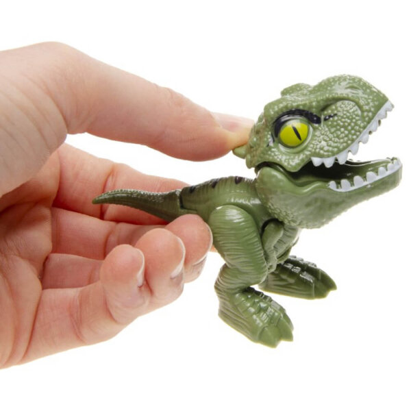 Dinosaurier im Ei als Fingerspielzeug Dino Figur