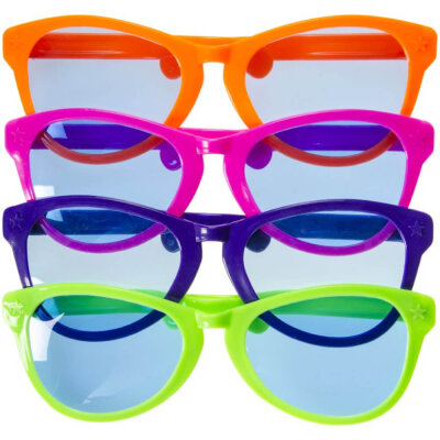 XXL Brille für Party - Kein UV Schutz