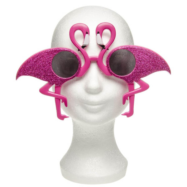 Flamingo Brille für JGA Party - inkl. UV-Schutz