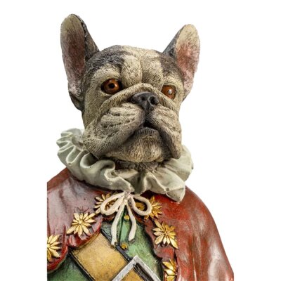 Dekofigur Hund "Sir Frenchie" Französische Bulldogge - ca. 41 cm
