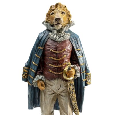 Löwe Skulptur Deko "Sir Lion" - ca. 41 cm
