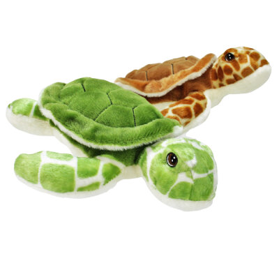 Kuscheltier Schildkröte klein "Harry" 100% recycelt - ca. 25 cm