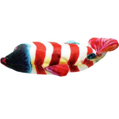 Fisch Kuscheltier bunt "Tom" - ca. 25 cm - 4fach sortiert