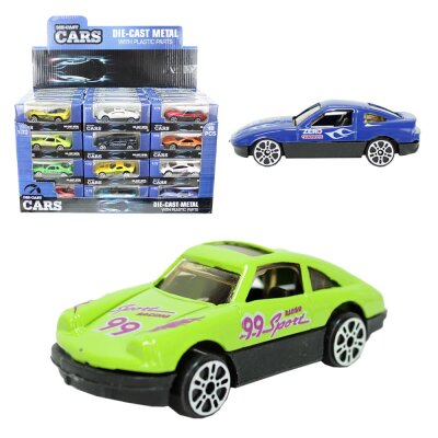Spielzeugauto Super Cars aus Metalldruckguss - ca. 7 cm lang