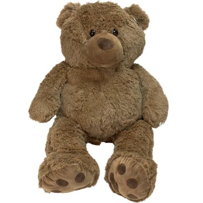 Dunkelbrauner Teddybär groß - ca. 100 cm...