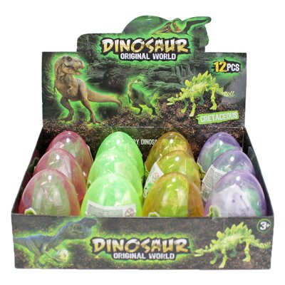 Dinosaurier leuchtend im Ei zum Zusammenbauen