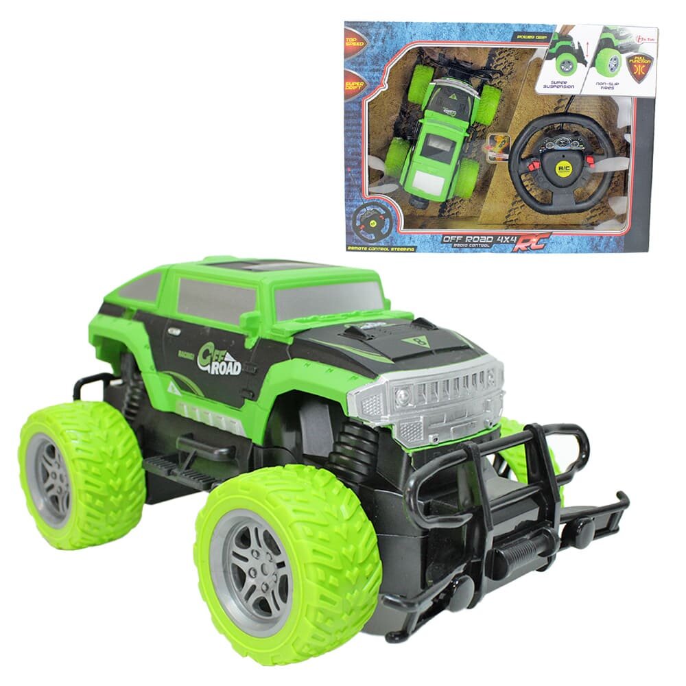 Ferngesteuerter Monster Truck grün
