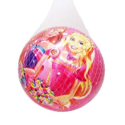 Spielball Mädchen rosa "Prinzessinnen-Motiv" - ca. 16 cm