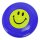 Kinder Frisbee blau mit Smiley-Motiv in Tüte - ca. 20,5 cm