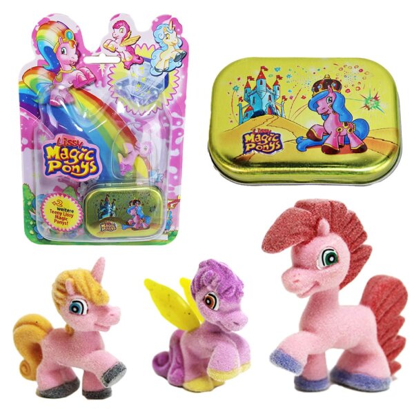 Lissy Magic Ponys - Tin-Dose mit 2 Pferden zum Spielen