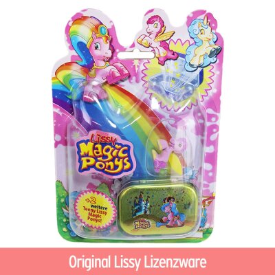 Lissy Magic Ponys - Tin-Dose mit 2 Pferden zum Spielen