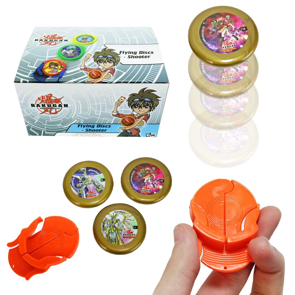 Bakugan Spielzeug Mini Frisbee Set