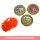 Bakugan Spielzeug Mini Frisbee & Abschussbasis im Set - 5-teilig