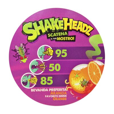 Shakeheadz Monster in Getränkedose "Slob" - 12fach sortiert