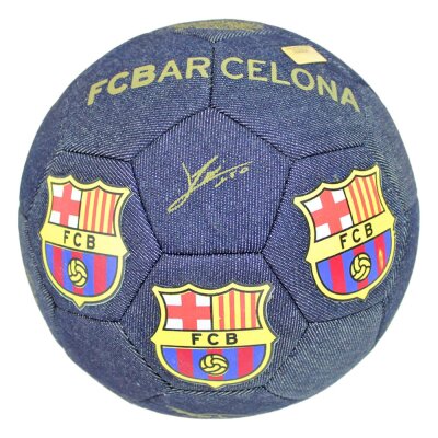 Ball FC Barcelona "Jeans" mit Autogrammen...