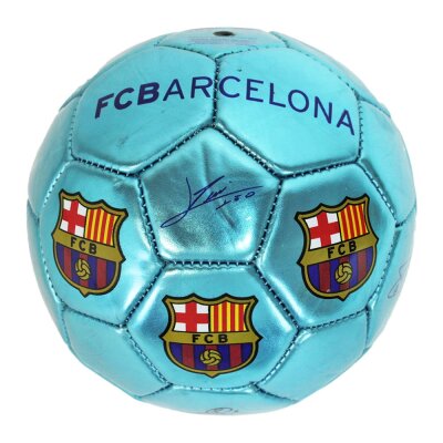 Mini Barcelona Ball mit Original Signaturen -...