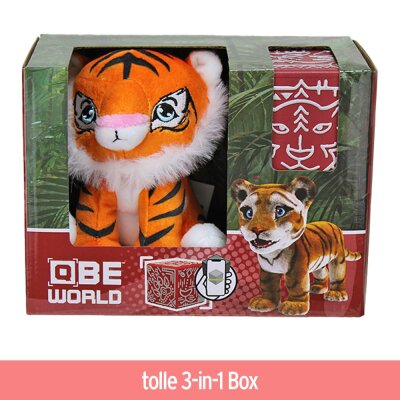 Kuscheltier Tiger klein - ca. 11 cm in Box