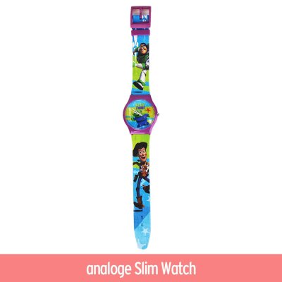 Toy Story 4 - analoge Slim Armbanduhr für Kinder