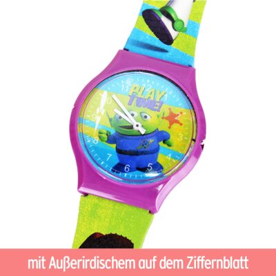 Toy Story 4 - analoge Slim Armbanduhr für Kinder