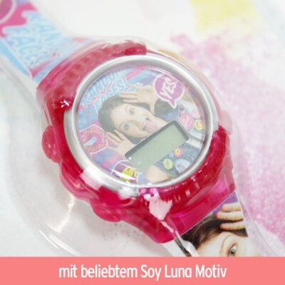 Soy Luna Armbanduhr digital und mit LED für...