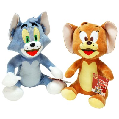 Kuscheltier Tom und Jerry - 2er Set - ca. 28 cm