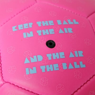 Pinker Fußball Größe 5