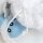 Eisbär Kuscheltier liegend schlafend "Yorick" - ca. 25 cm