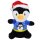 Pinguin Stofftier im Weihnachts-Look