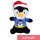 Pinguin Stofftier im Weihnachts-Look