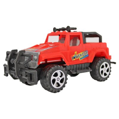 Geländeauto Spielzeug rot mit Friktionsmotor - ca....