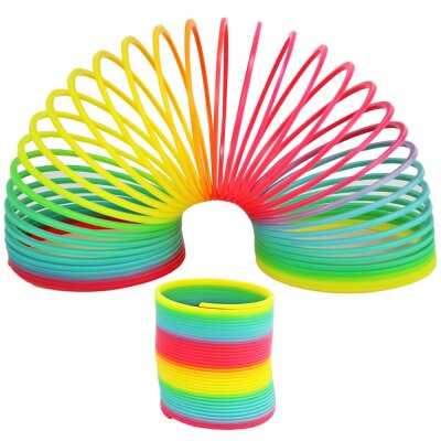 Regenbogenspirale XXL Treppenläufer Spielzeug für Kinder