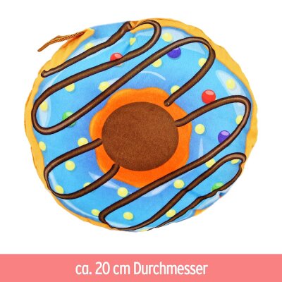 Donut Kissen Plüsch mit Schlaufe - ca. 20 cm