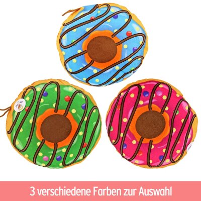 Donut Kissen Plüsch mit Schlaufe - ca. 20 cm