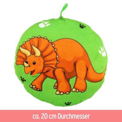 Dino Kissen aus Plüsch - ca. 20 cm