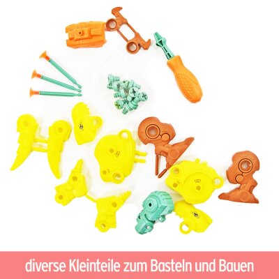 Robo Dino Spielzeug im Ei - 3fach sortiert - ca. 15 cm